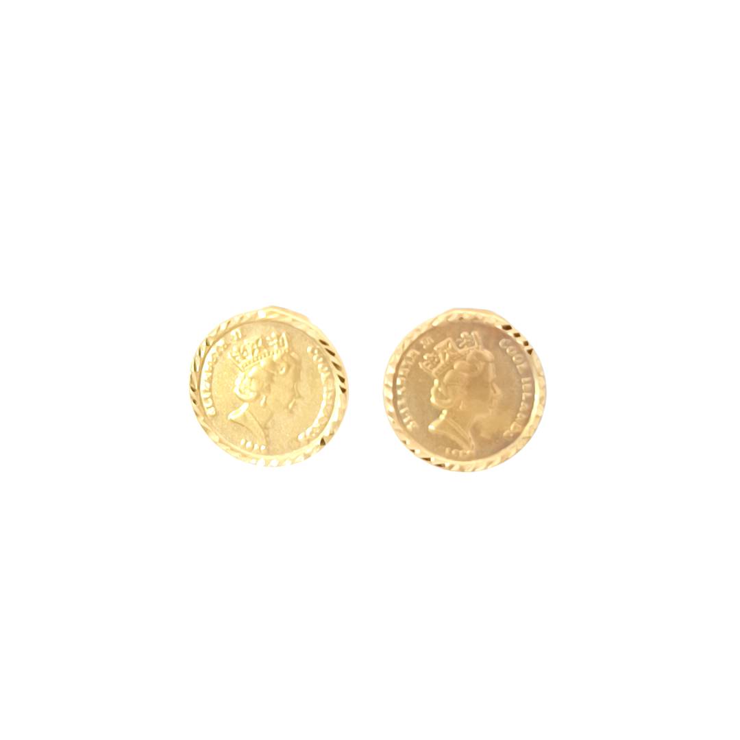 Queen Elizabeth Stud Earrings